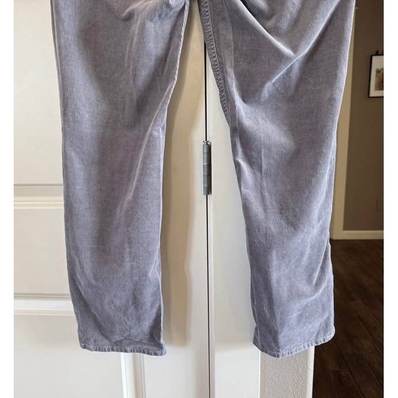 Women's Gray Talbots Flawless Five-Pocket Straight Corduroy Pants-Size 14P - Picture 4 of 9